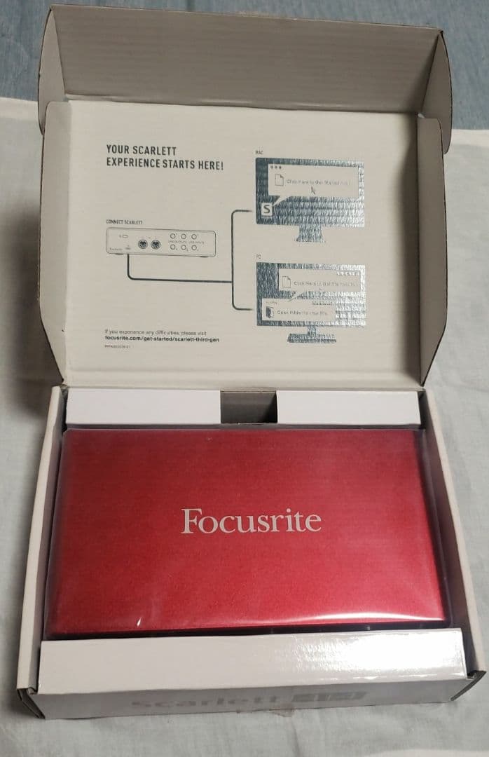 値下中！未開封 Focusrite Scarlett 4i4