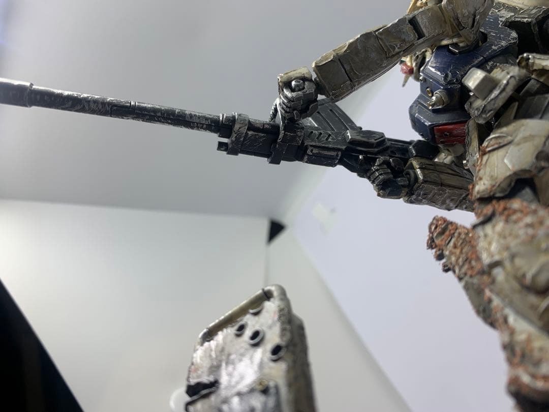 HGUC陸戦型ガンダム　ジオラマ