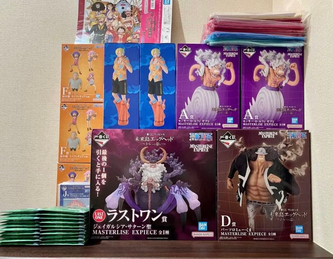 ワンピース 未来島エッグヘッド～きみへの想い～　新品1ロット　販促物くじ券付