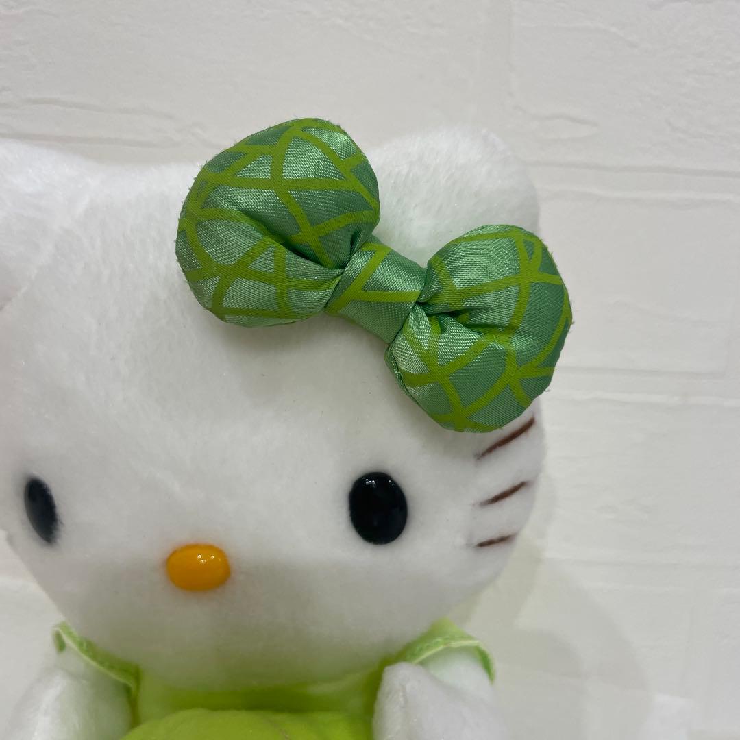 【販売終了 激レア品】ハローキティ ぬいぐるみ メロンパン　ご当地