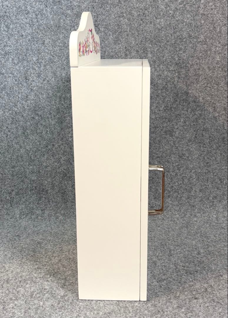 ハローキティ 木製 ラック3段 野いちご 花柄