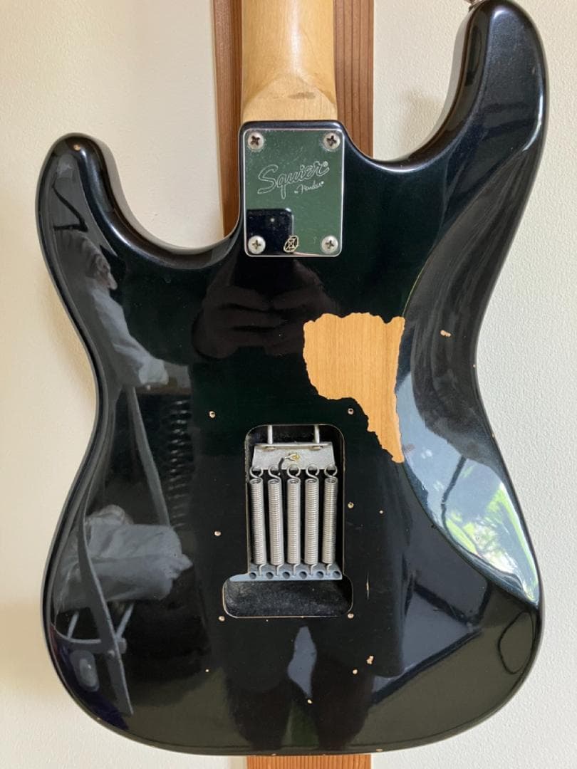 Squier エレキギター ブラック