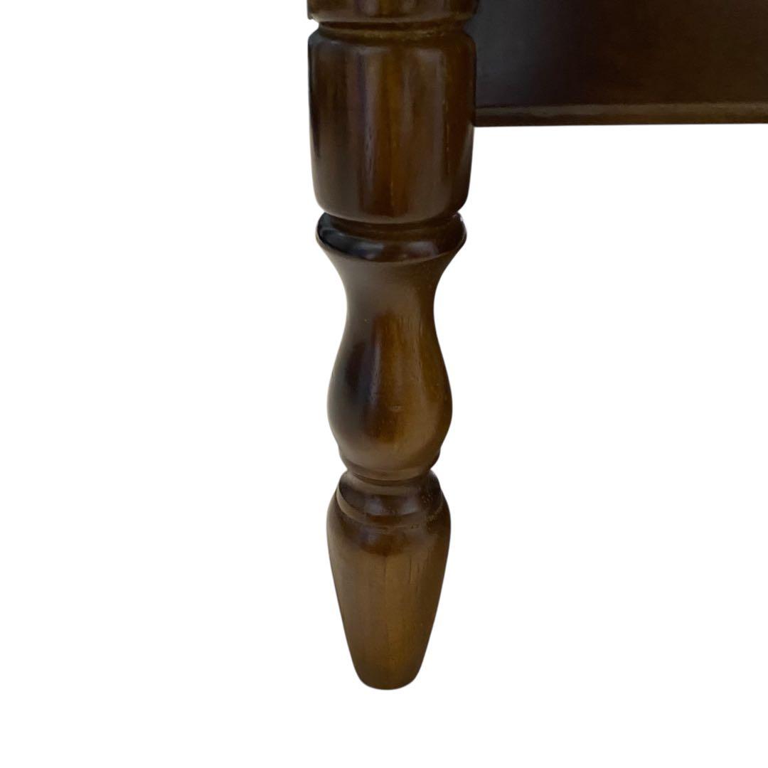 【美品】カリモクkarimoku コロニアル オットマン 花柄 レトロビンテージ