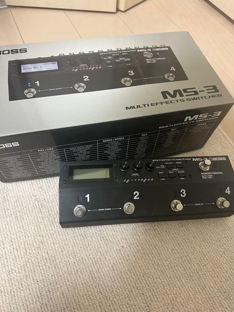 至急！！ BOSS MS-3 マルチエフェクトスイッチャー