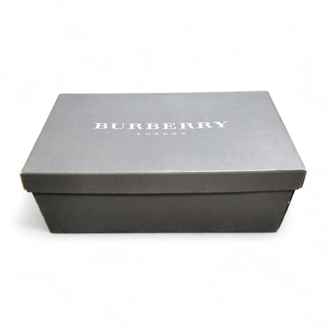 未使用✨BURBERRY ブラック シューズ　ウイングチップ ビジネス 箱付