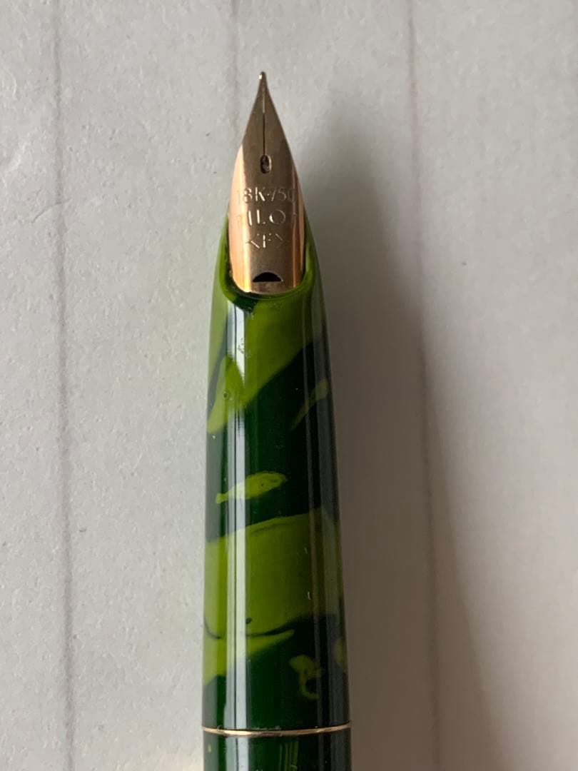 極めて希少 PILOT Lady 雲流（Umryu） 万年筆 18K 2本まとめ