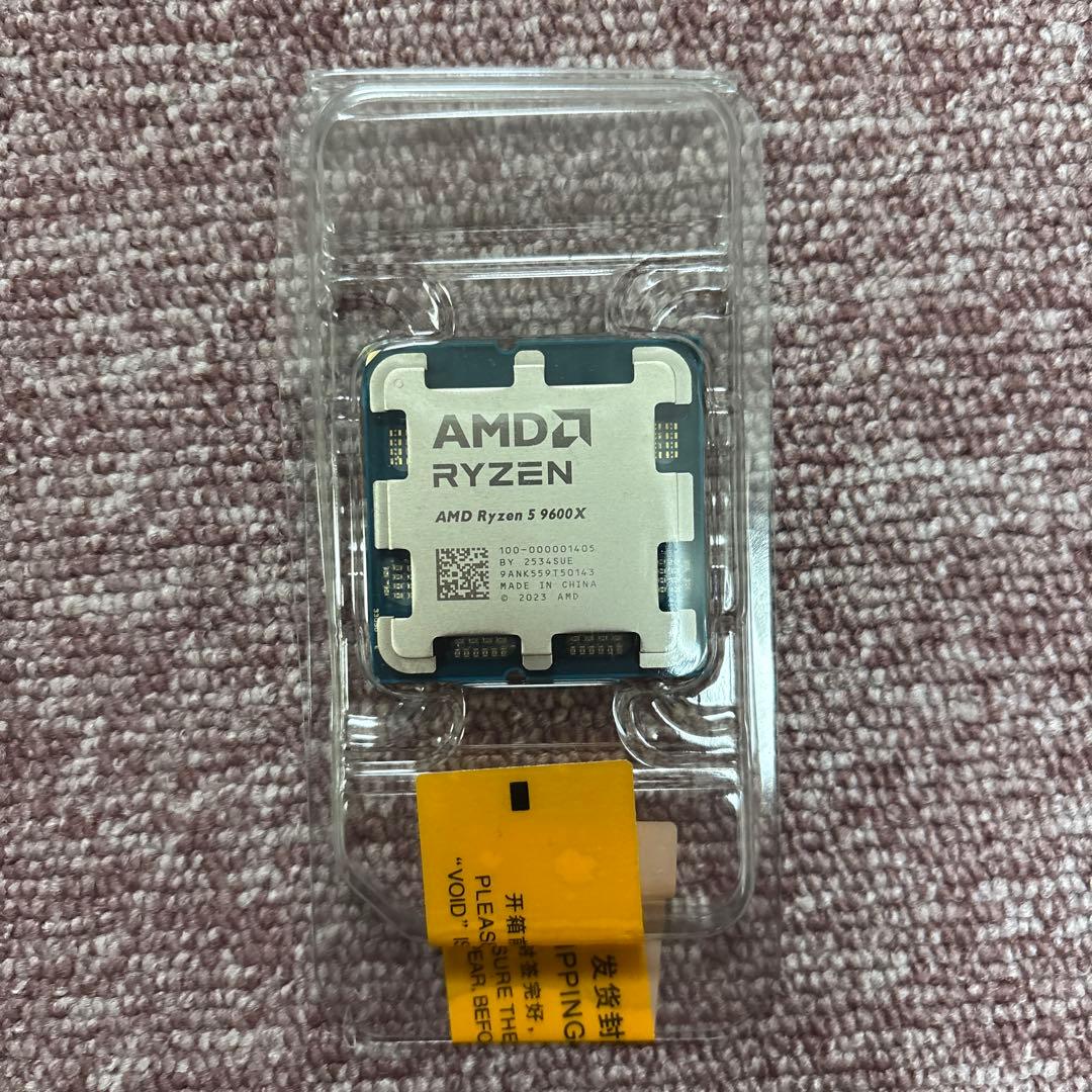 (未使用新品) AMD CPU Ryzen 5 9600X バルク