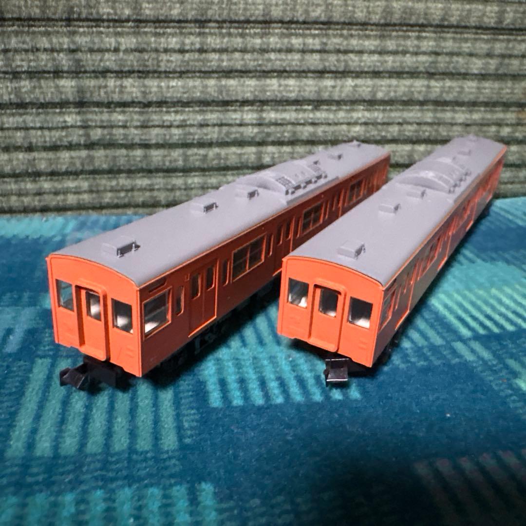 KATO 201系 試作車 オレンジ 4両セットジャンク