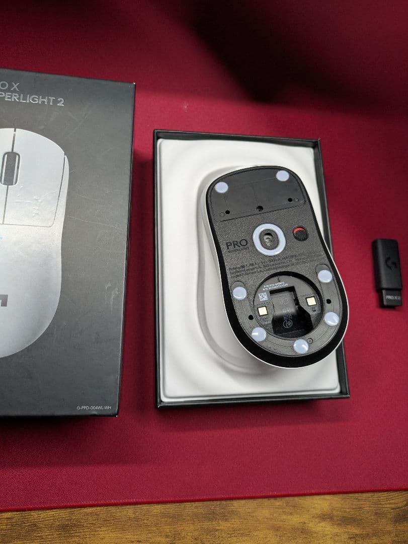 ロジクール GPRO SUPERLIGHT 2 ホワイト