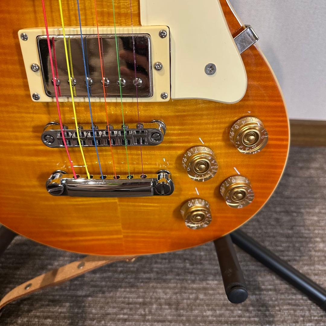 【美品♪】 GrassRoots アンプ内蔵ギター G-LPS-MINI CHS