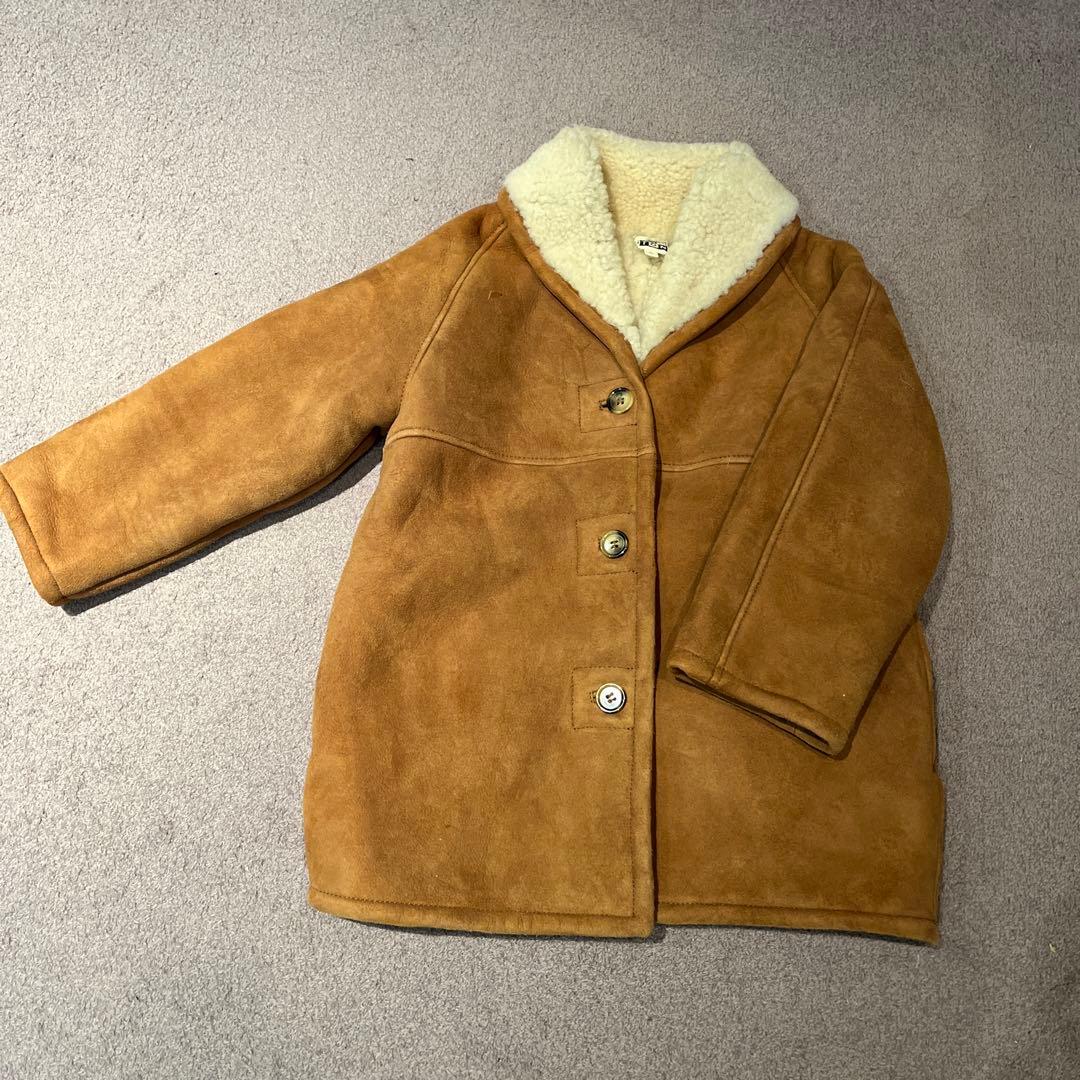 お値下げ‼︎bontonムートンコート　6y