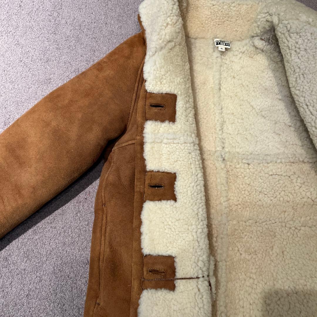 お値下げ‼︎bontonムートンコート　6y