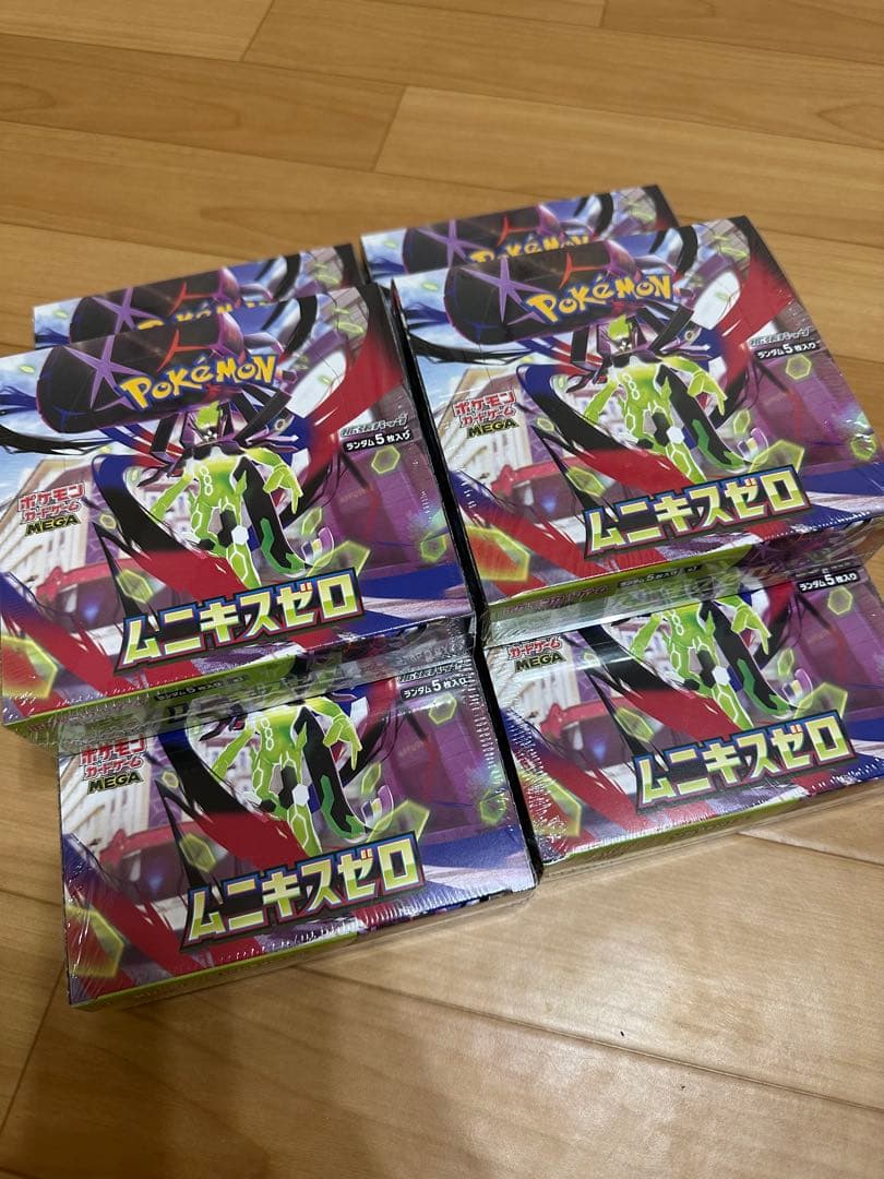 ポケモンカードゲーム ムーキスゼロ シュリンク付き6箱