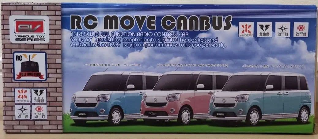 ダイハツ　ムーヴキャンバス　ラジオコントロールカー