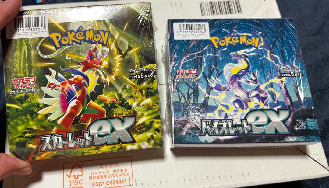 ポケモンカード　未開封BOX(シュリンク付)＋カミツレのきらめきsr まとめ売り