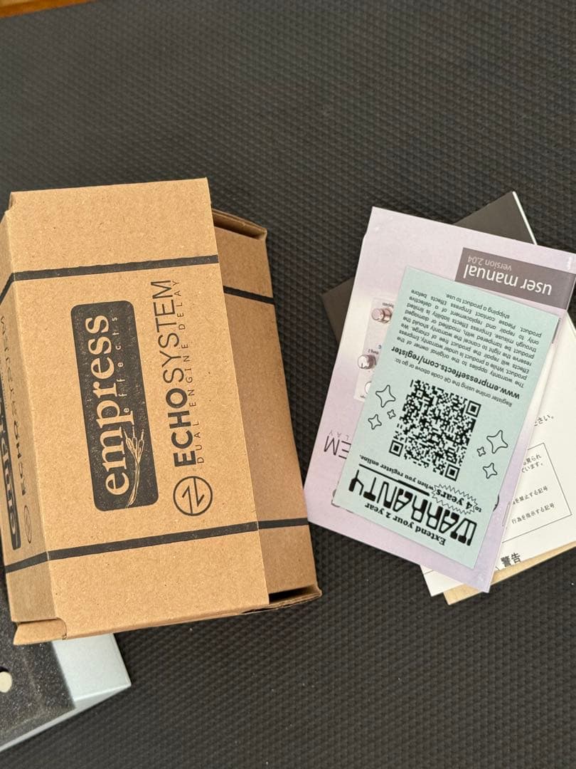 Empress Effects Echosystem ディレイ　エフェクター