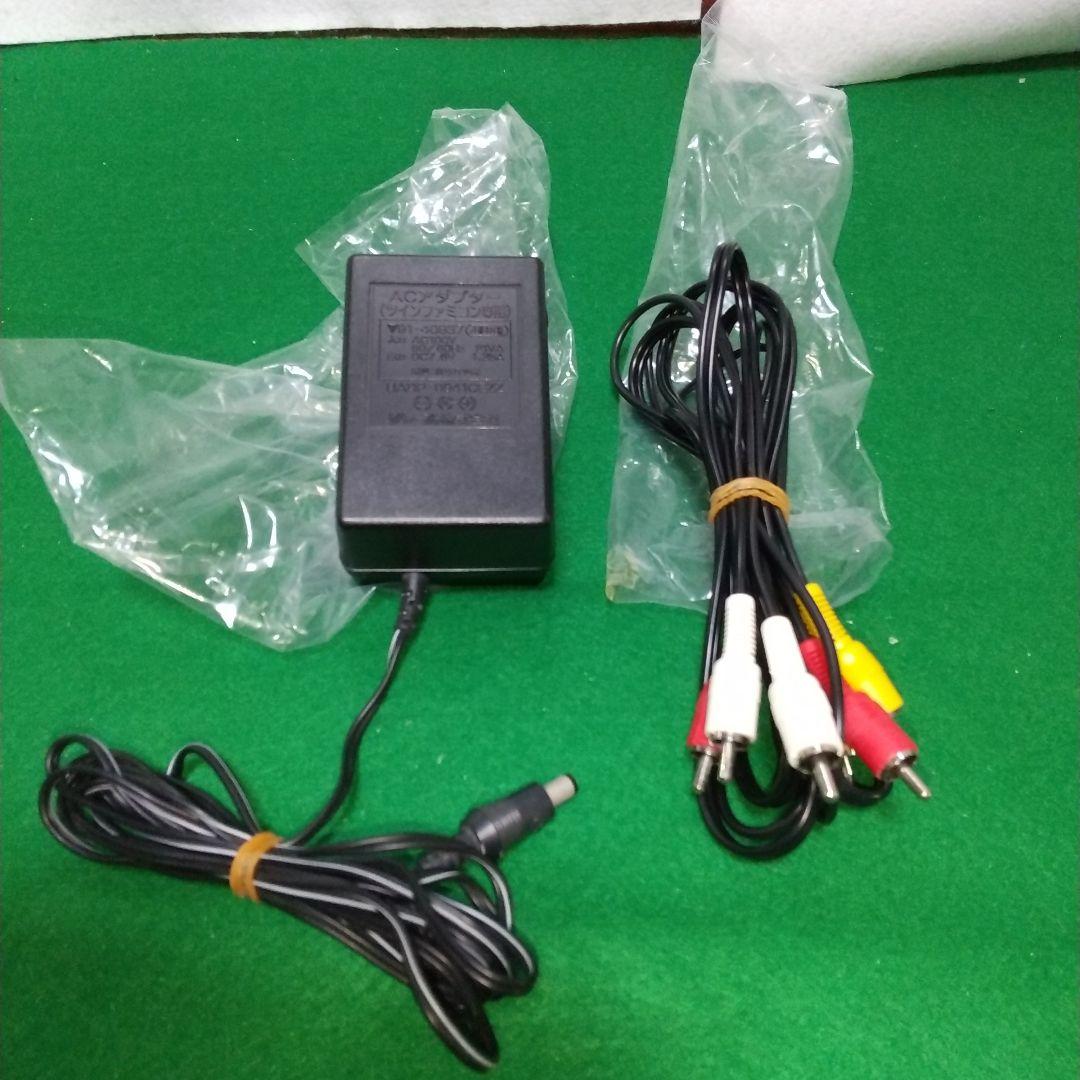 SHARP AN-505-BK ツインファミコン 箱 説明書