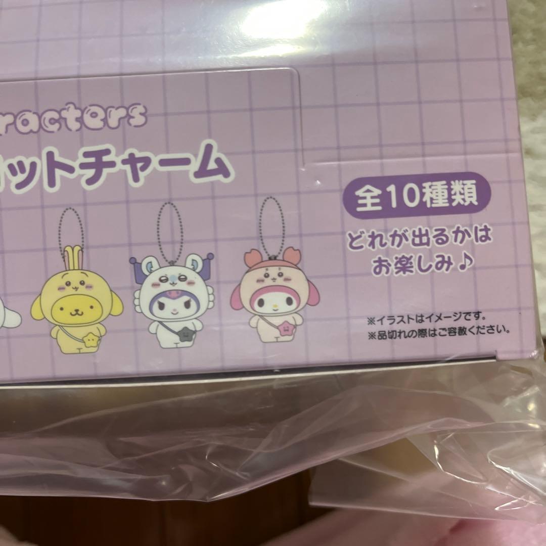 新品未開封サンリオ ちいかわ シークレットフロッキーマスコットチャーム 全10種