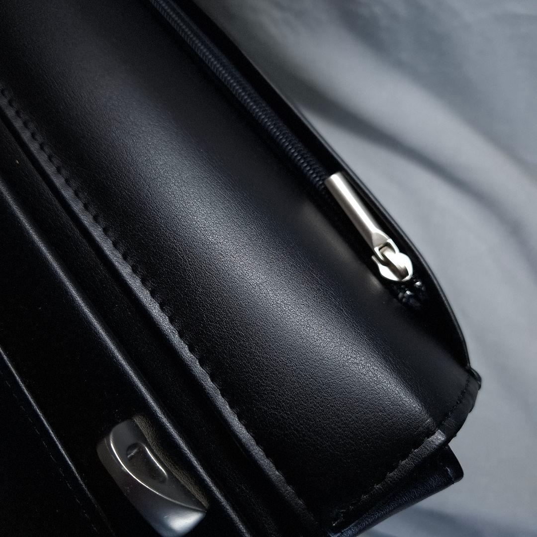 【新品】J.C HAMILTON ダレスバック ビジネスバッグ 黒 レザー