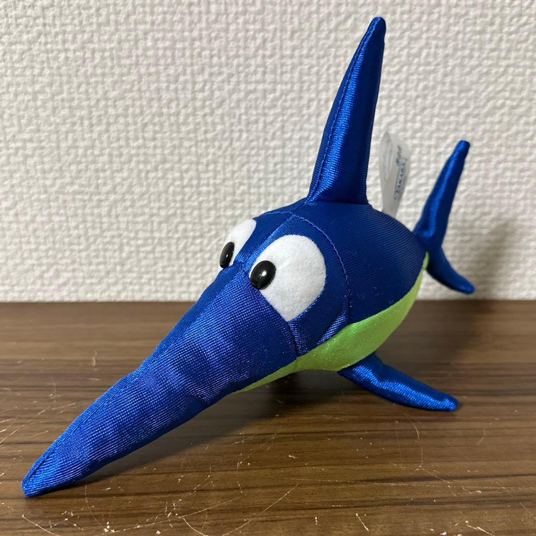 【希少】タカラ　任天堂　スーパードンキーコング2　エンガード　カジキ　ぬいぐるみ