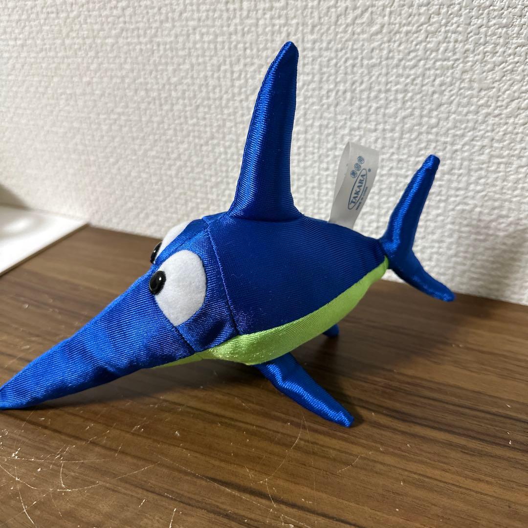 【希少】タカラ　任天堂　スーパードンキーコング2　エンガード　カジキ　ぬいぐるみ