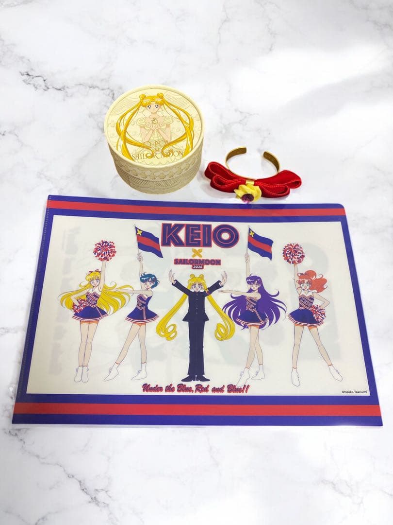 セーラームーン　カフェ　キューポット　￼慶應連合三田会　記念品