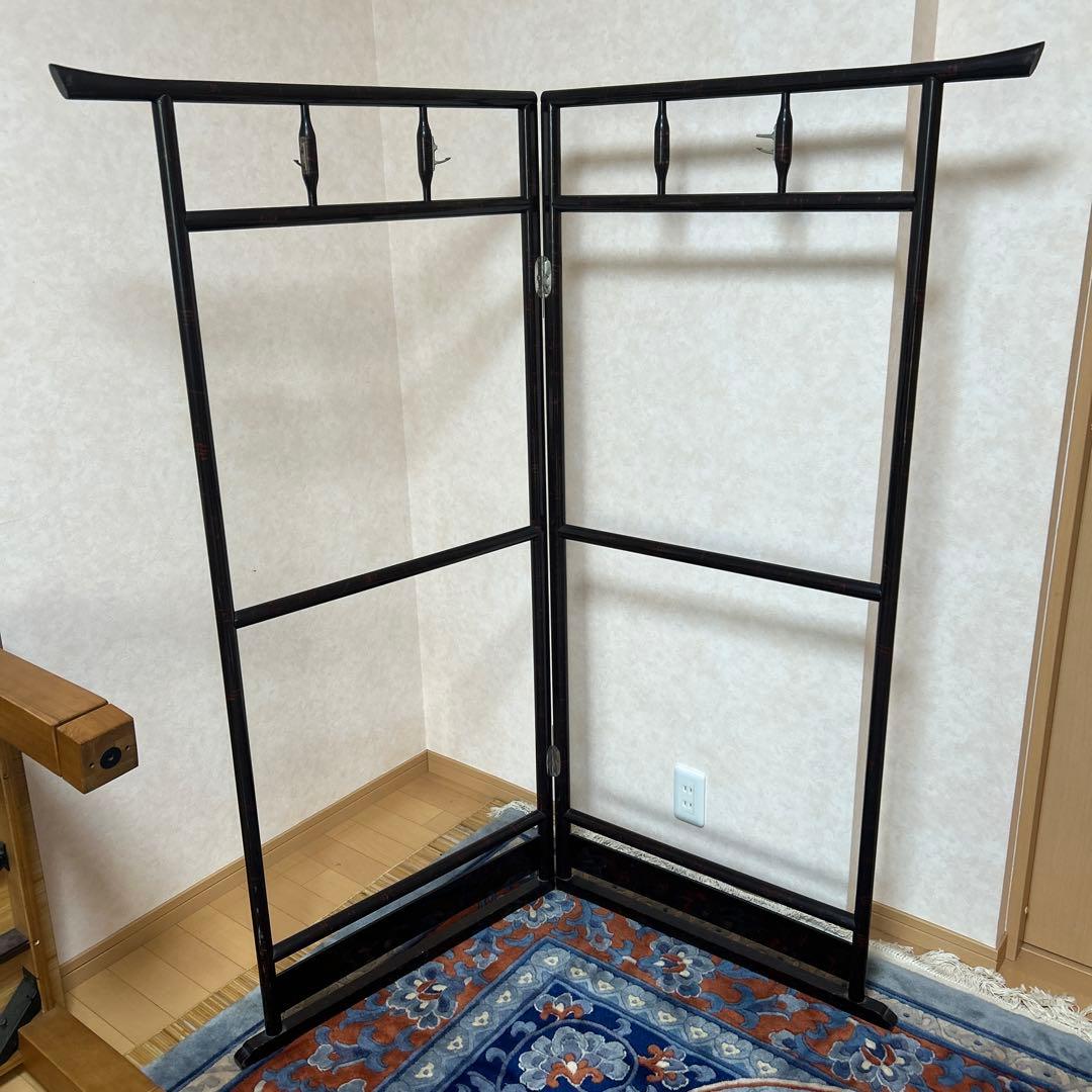 pinklokelani60様 衣桁 着物掛け 衣紋掛け 折り畳み インテリア