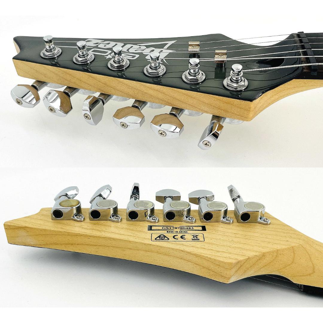 極美品 Ibanez Gio GRX70QA-TKS ストラトシェイプ【整備品】