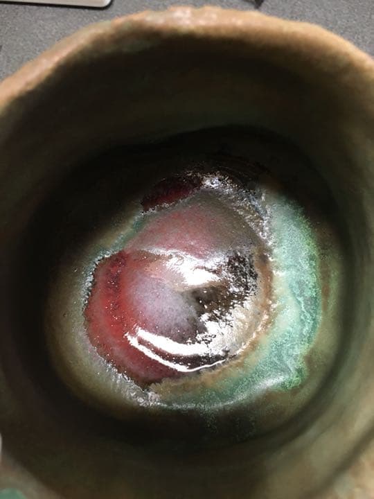 加藤十代久作　重ねの色目茶碗　絶品❗️個展作品です購入したいものがありお値下げ可能