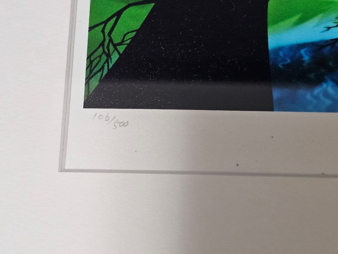 【真作】藤城清治 「大きな約束」 レフグラフ サイン入り ed.106/500