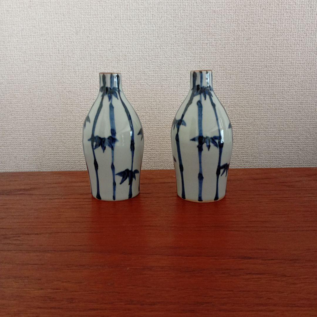 加藤幸兵衛（加藤福寿）　竹林文　徳利　（魯山人、古伊万里、李朝、古唐津）