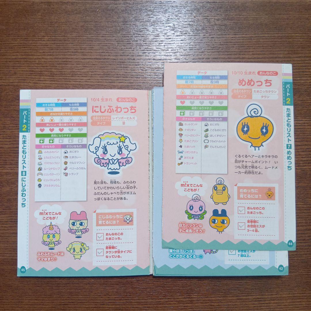 バンダイ たまごっちmix 本体水色 ブルー 攻略本付き