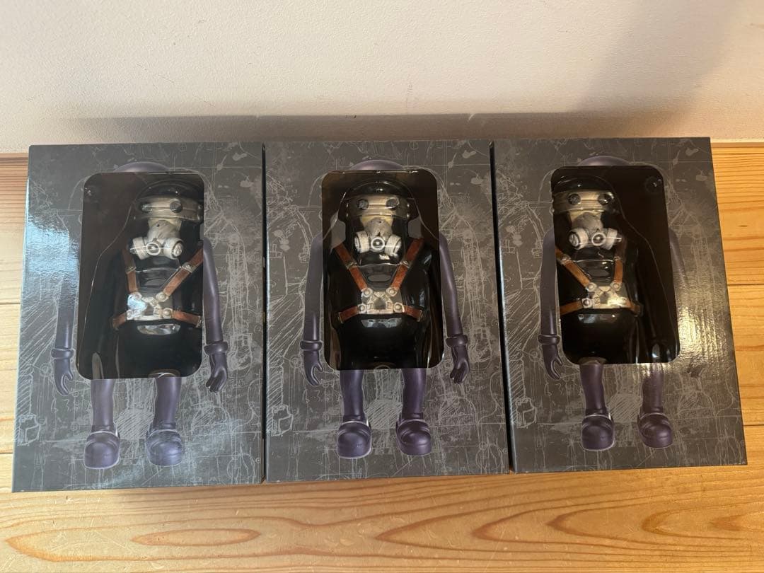 3体セット　JUNK HEAD 1/1 「3バカ」 ソフビフィギュア