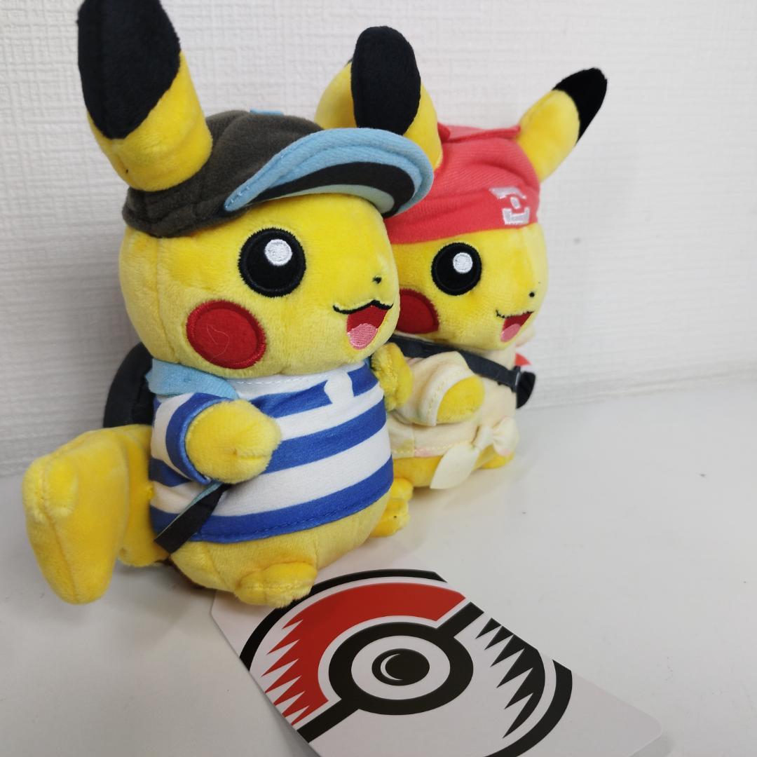 ピカチュウ 25周年 アローラ地方 ぬいぐるみ Pikachu ポケモ I1O9