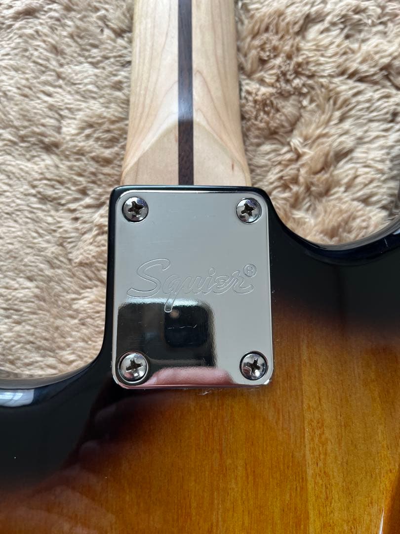 【調整済】squier fender スクワイア　ストラト　エレキギター　美品