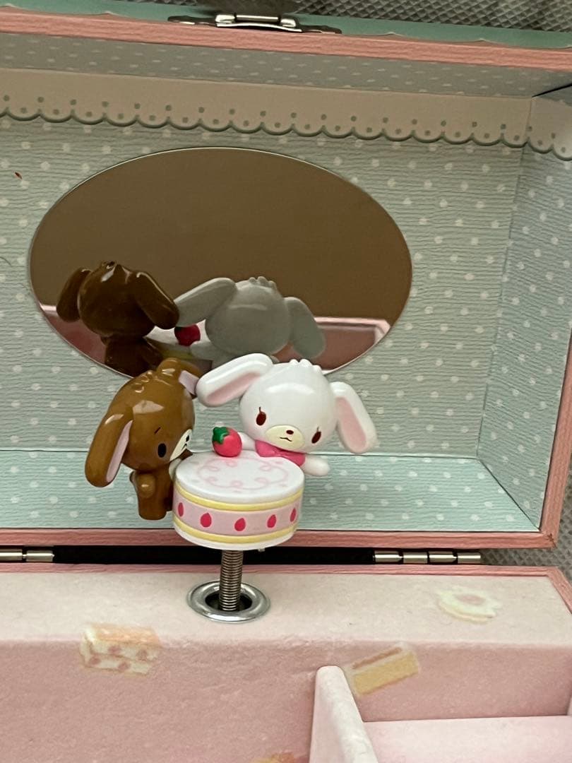 【シュガーバーニーズ】オルゴール付きジュエリーBOX