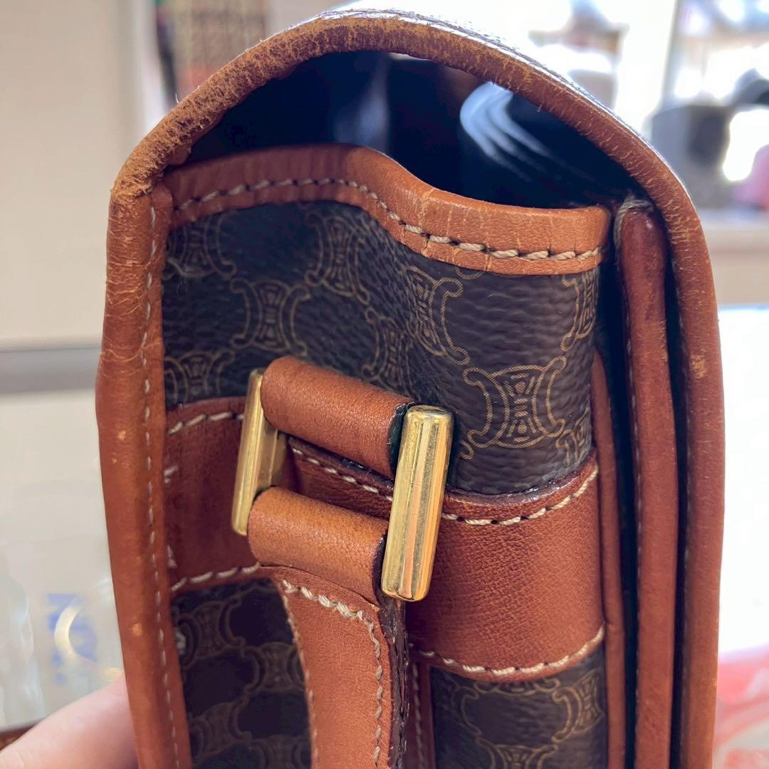 も*様 CELINE セリーヌ　マカダム柄　ショルダーバッグ　定番　ロゴ