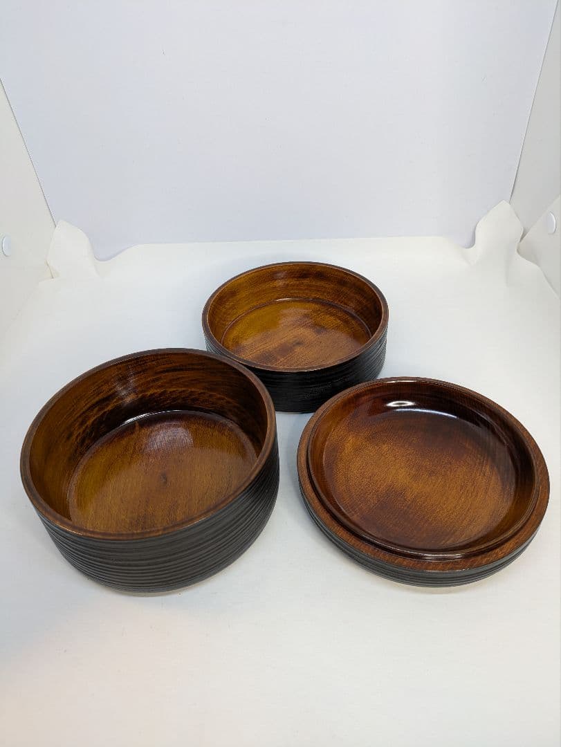 ☆ｂ633、独楽象谷丸二段重｜漆器の島安【うるわしうるし】根来塗