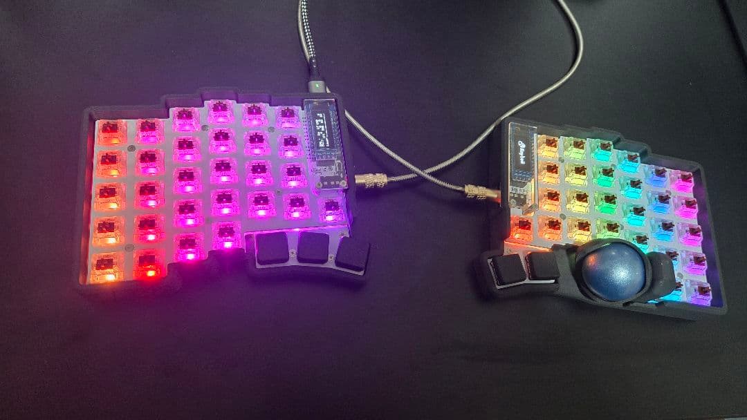 キーボード keyball 61