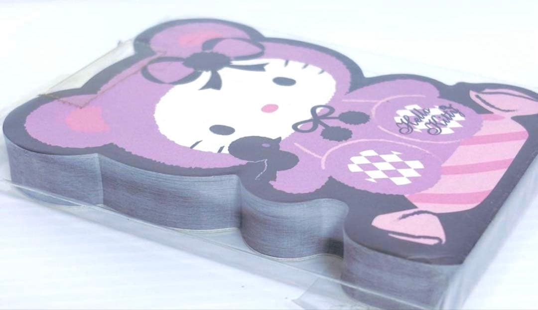 くま　ダイカットメモ　ハローキティ　平成レトロ　サンリオ　メモ帳　動物