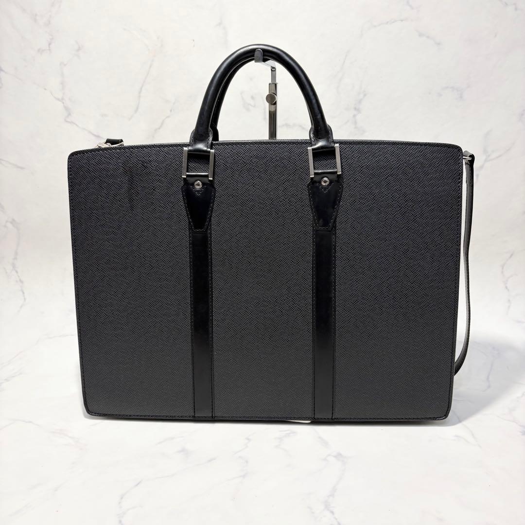 【美品】LOUIS VUITTON ルイヴィトン　2way ビジネスバッグ　黒