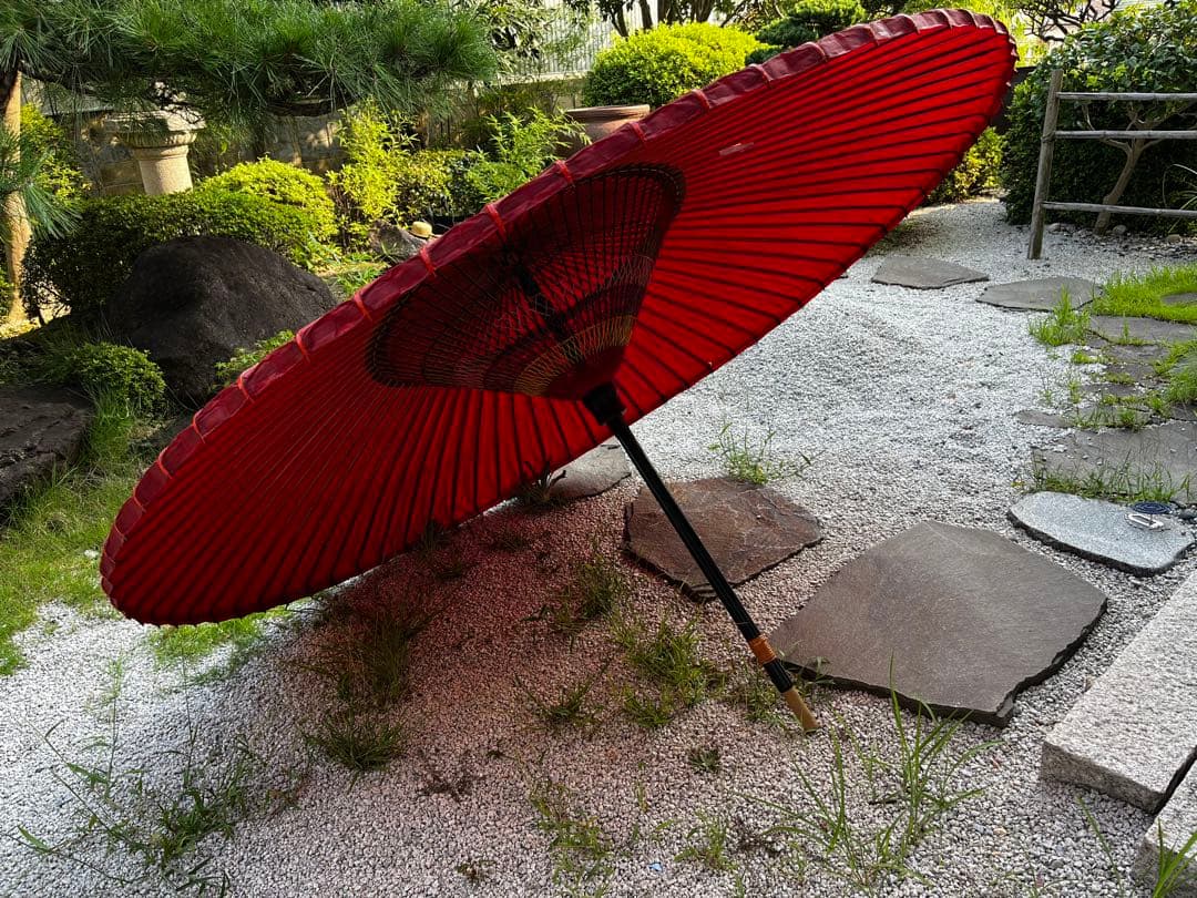 超希少　7尺　野点傘　お茶会　茶道具　アンティーク