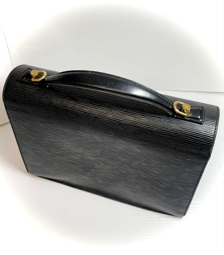 【訳あり】ヴィトン エピ モンソー M52122 ブラック