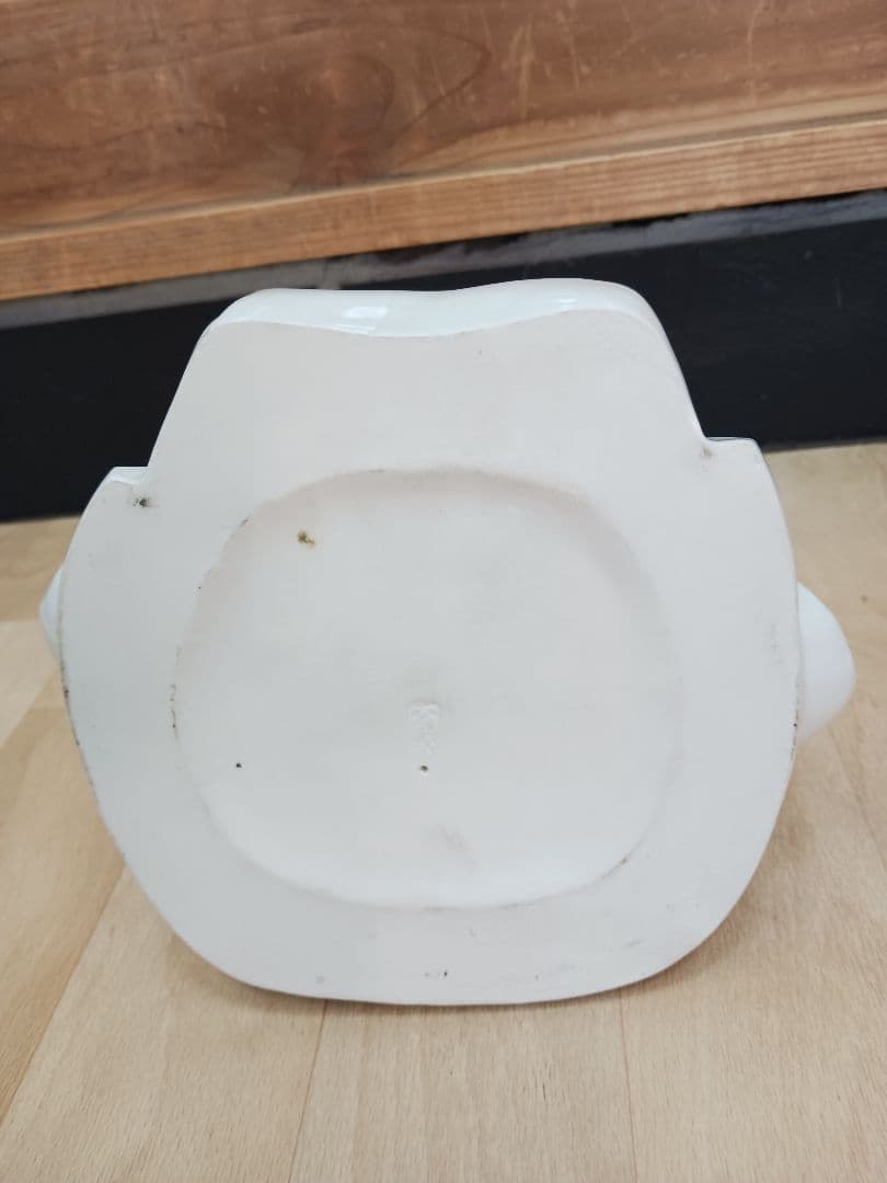 白磁　利休像　大五郎作　共箱