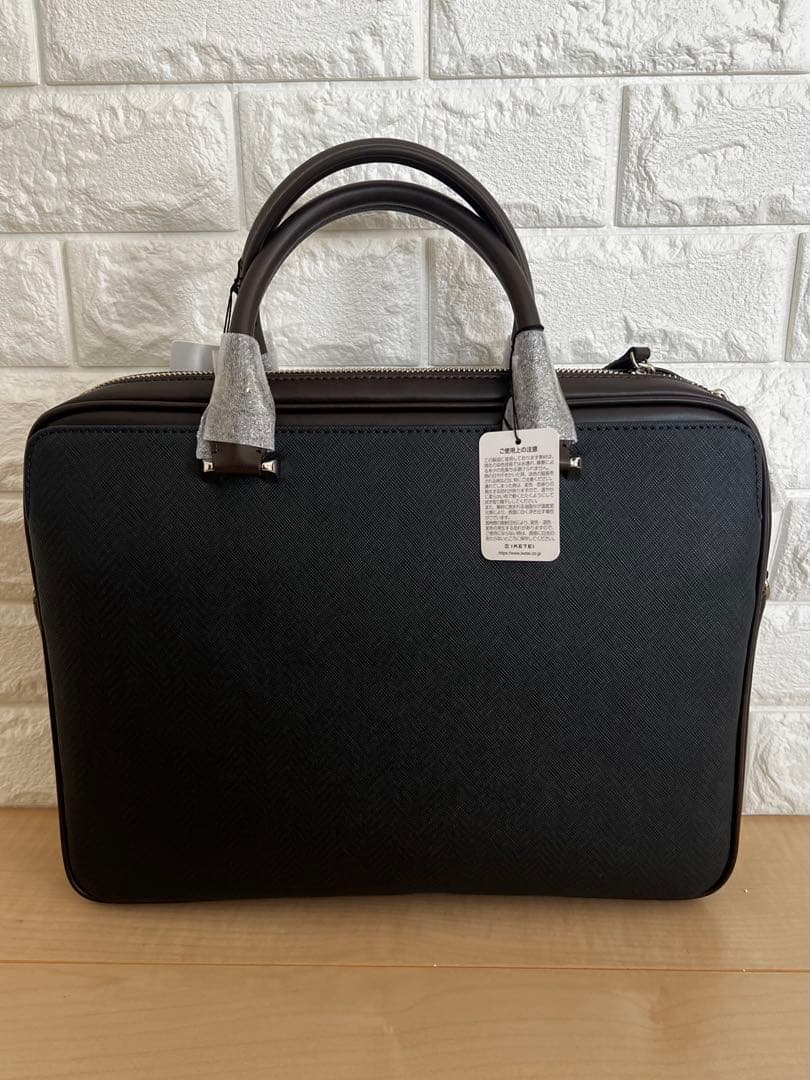 TAKEO KIKUCHI ビジネスバッグ A4 ネイビー