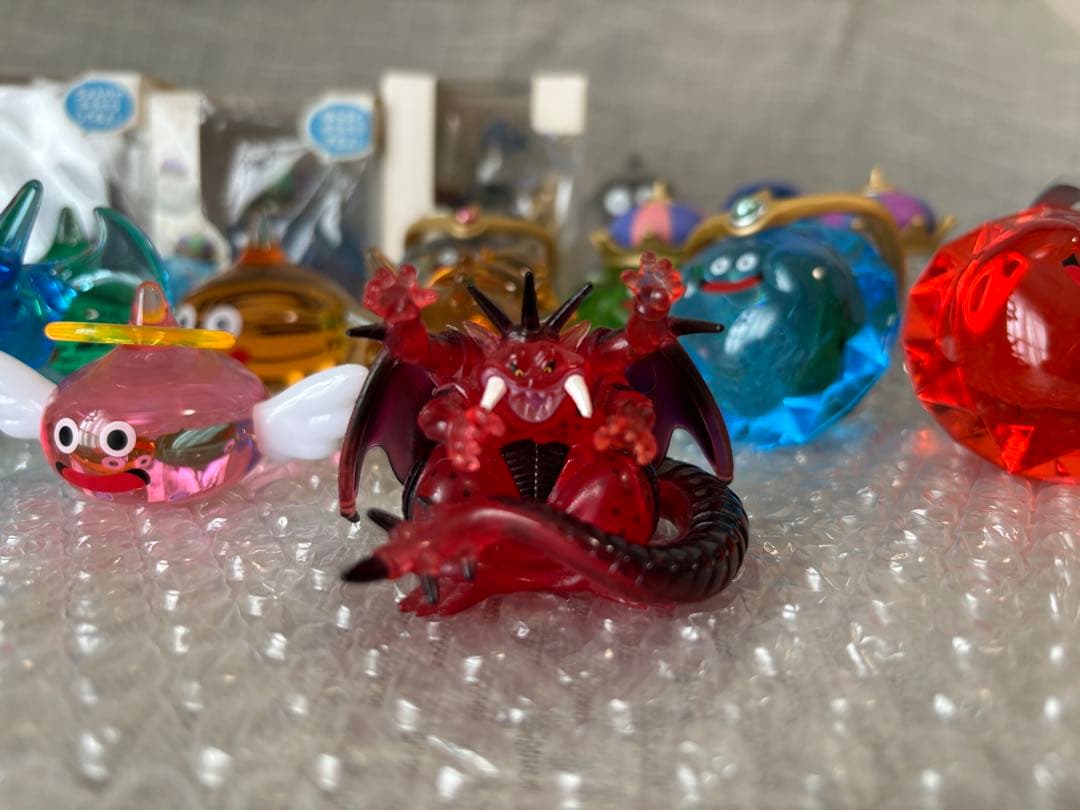 ドラゴンクエスト　スライム ビッグクリアフィギュア　18体セット　➕　おまけ付き