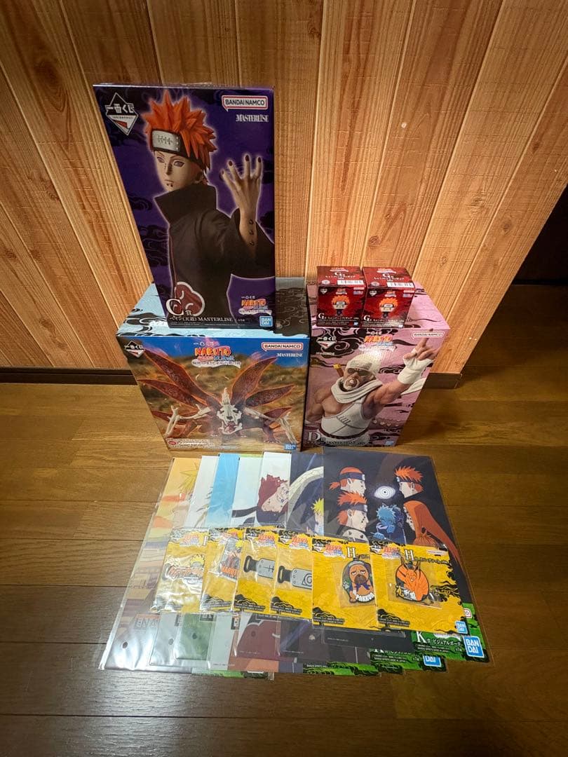 ナルト 一番くじ C賞 D賞 ラストワン賞 & おまけセット