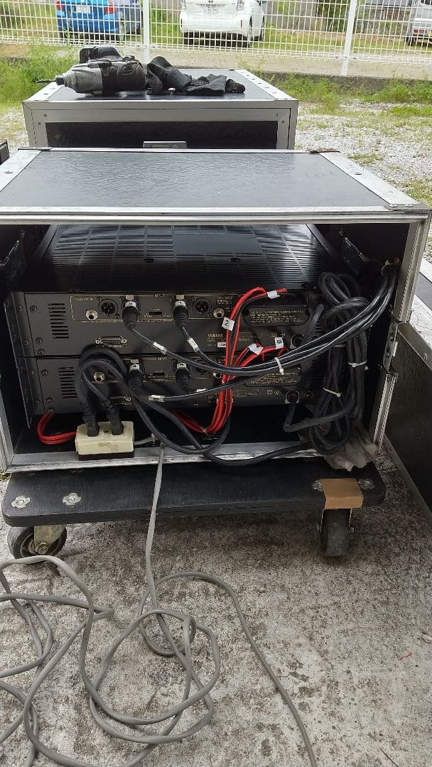 YAMAHA HC2700 2台 ケース パッチパネル付き