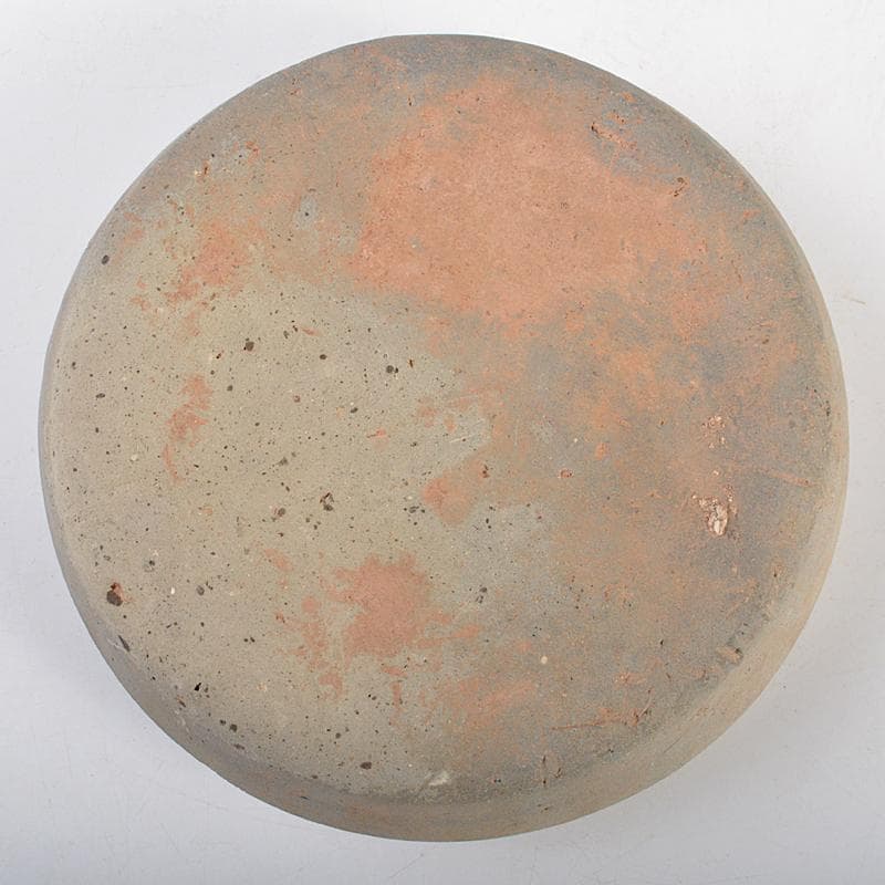 朝鮮美術　須恵器　新羅土器　新羅無釉土　合子　盒子　時代箱付　V　R7091