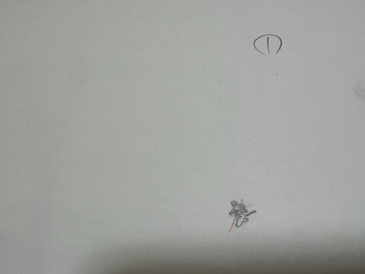 ドラゴンボール　原画　孫悟空　ヤジロベー　アニメ